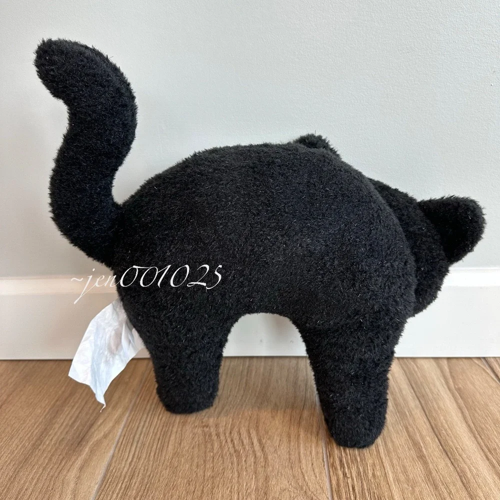 Spooky Black Cat Plush Throw Pillow - Target Bullseye Playground